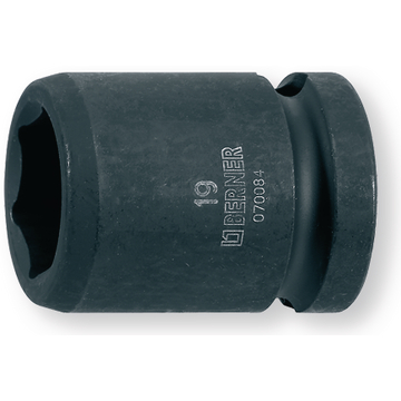 Impact socket HEX, 1/2 WS 11 mm L 38 mm